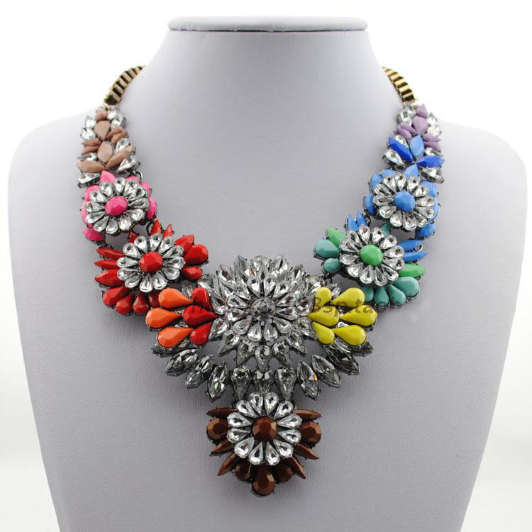 Wholesale Statement Necklaces
 Wholesale 2014 women Gift Chain chunky shourouk necklace