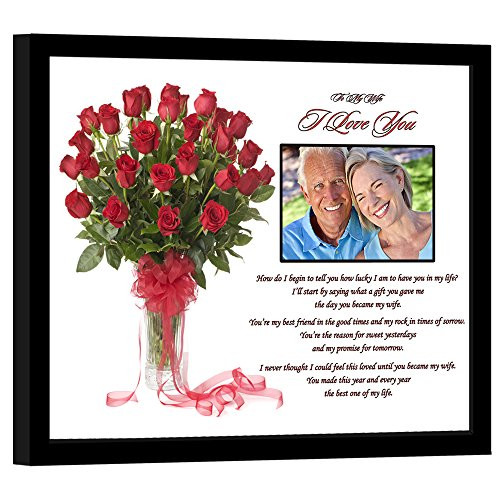 Wife Birthday Gifts
 Poetry Gifts I Love You Wife Gift From Husband Valentine