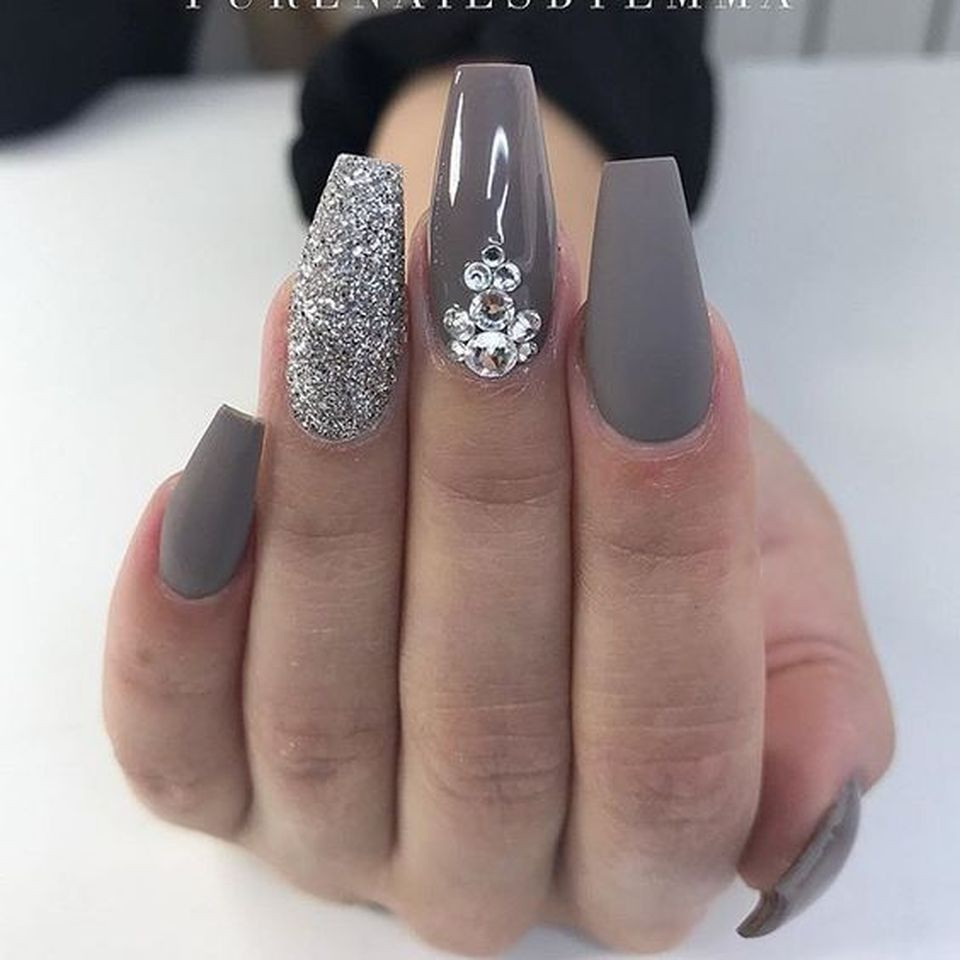 Winter Acrylic Nail Designs
 Sweet acrylic nails ideas for winter 108 Fashion Best
