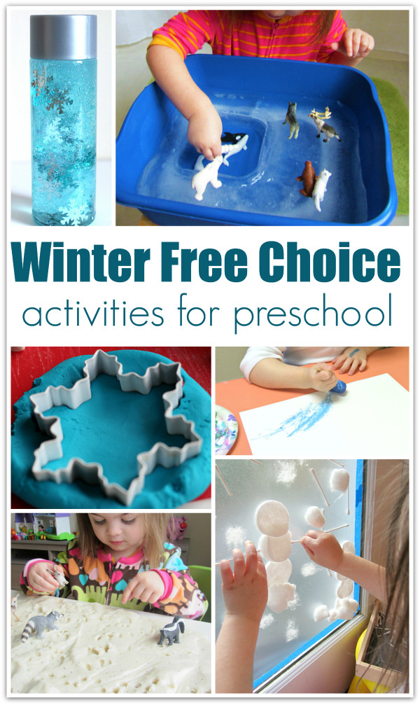 Winter Art Projects For Preschoolers
 8 Simple Winter Free Choice Activities For Preschool No