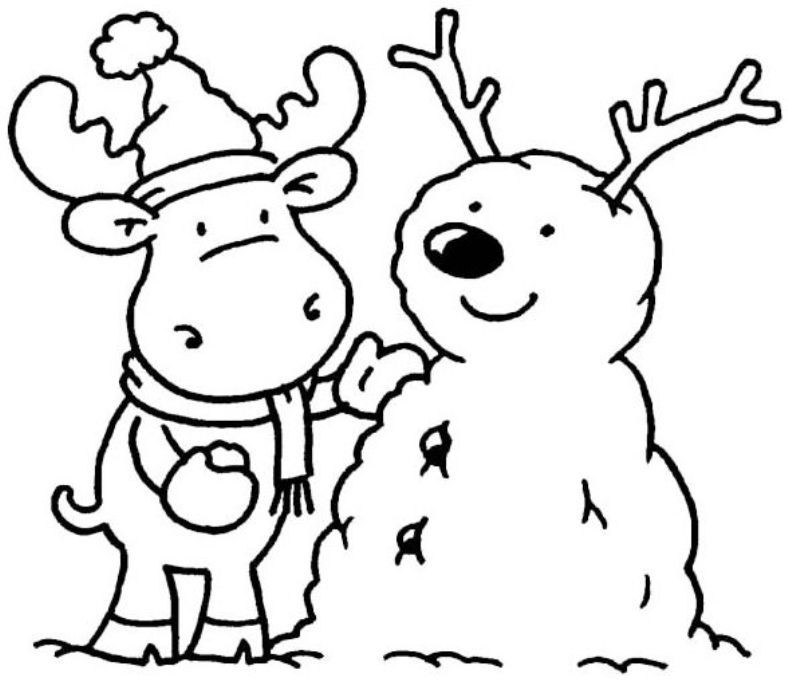 Winter Coloring Pages Printable
 FREE Winter Printables