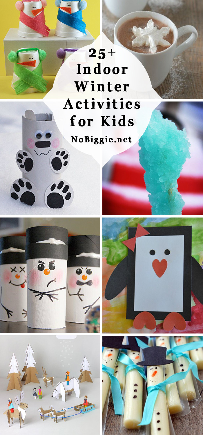 Winter Crafts For Children
 25 Indoor Winter Activities for Kids