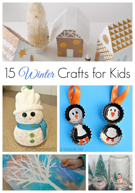 Winter Crafts For Children
 15 Winter Crafts for Kids