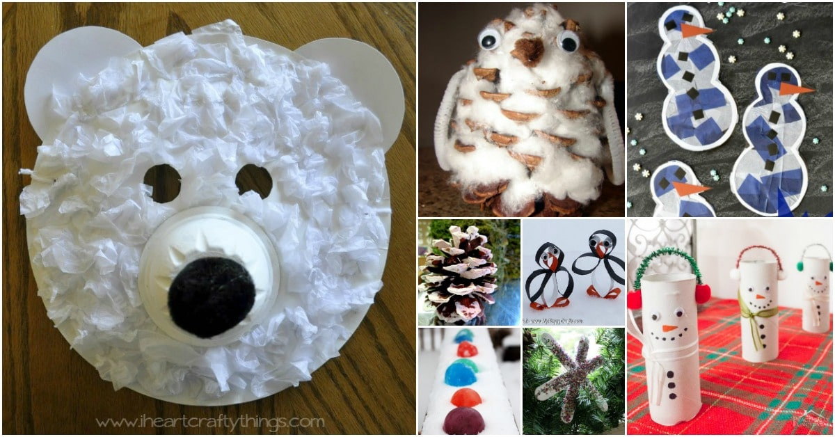 Winter Crafts For Children
 30 Fun Winter Crafts To Keep Your Kids Busy Indoors When