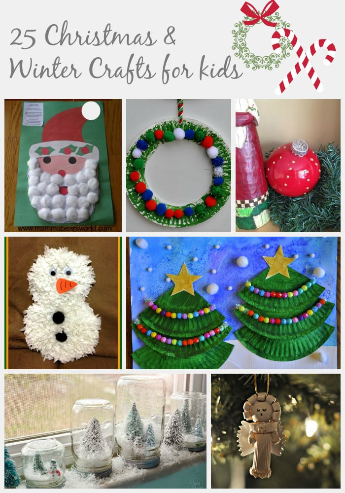 Winter Crafts For Children
 25 Christmas & Winter Crafts for Kids