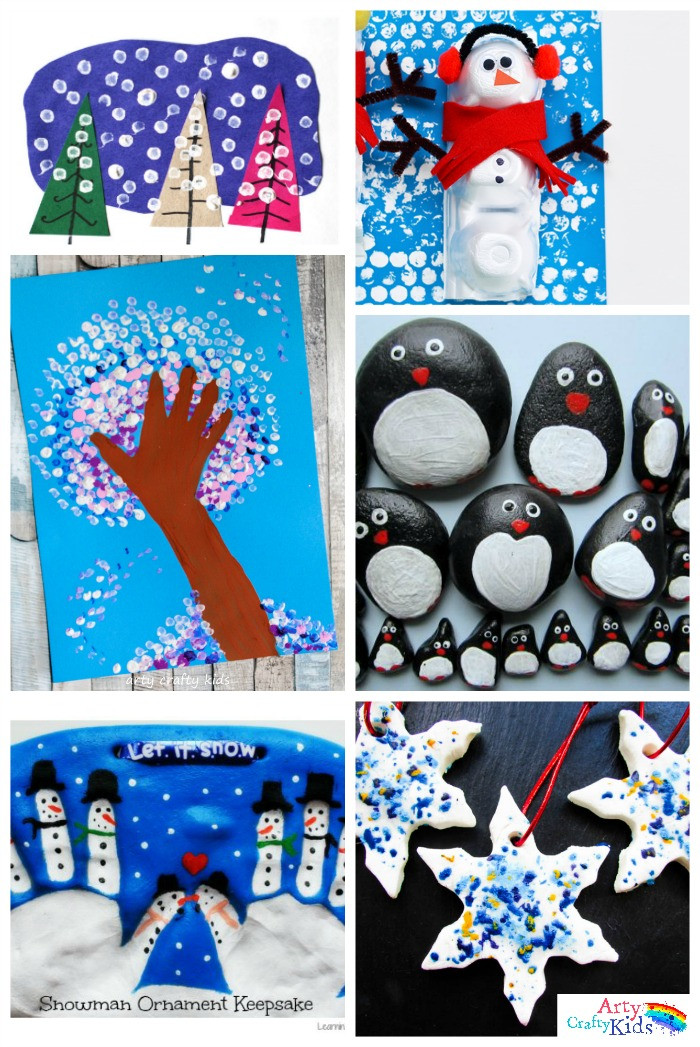 Winter Crafts Toddlers
 16 Easy Winter Crafts for Kids Arty Crafty Kids