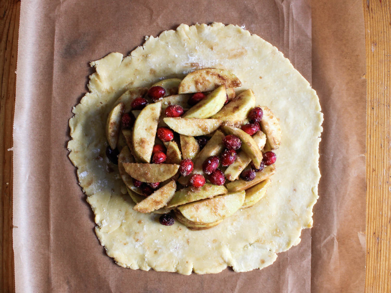 Winter Fruit Pies
 Deep Dish Winter Fruit Pie With Walnut Crumb Recipe — Dishmaps