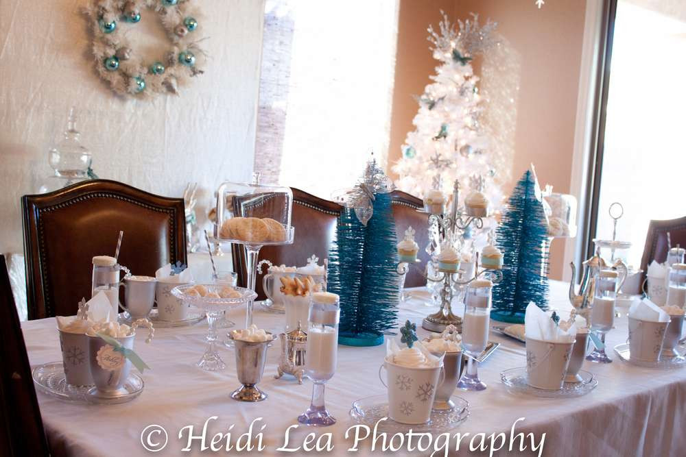 Winter Tea Party Ideas
 Cookies and Cocoa Party Christmas Holiday Party Ideas