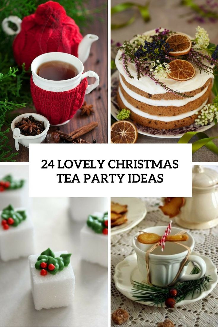 Winter Tea Party Ideas
 lovely christmas tea party ideas cover …