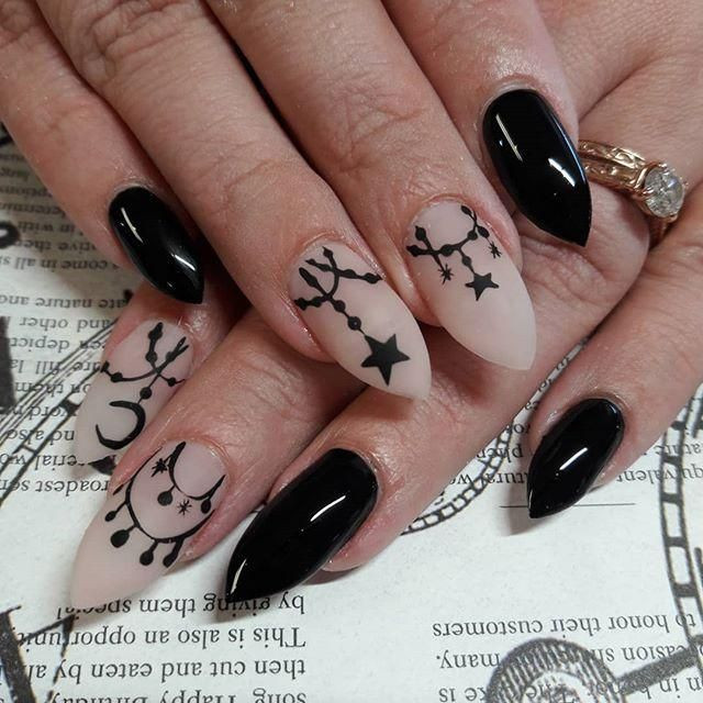 Witchy Nail Art
 60 Halloween Nail Art Ideas in 2019