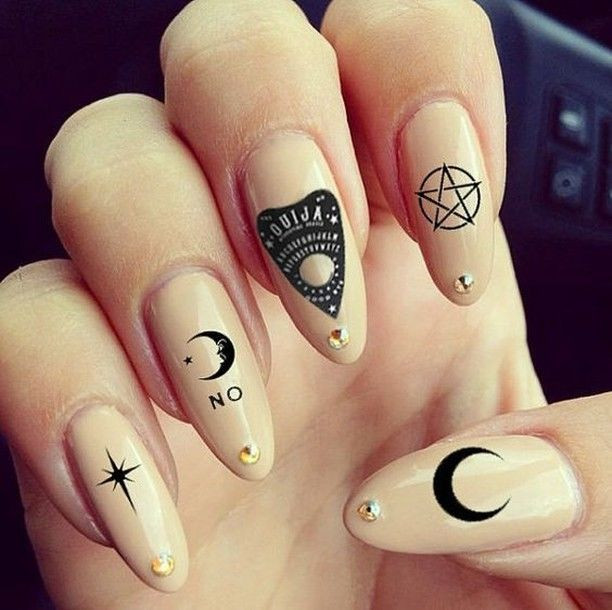 Witchy Nail Art
 54 witch nail art ideas to enchant and delight you