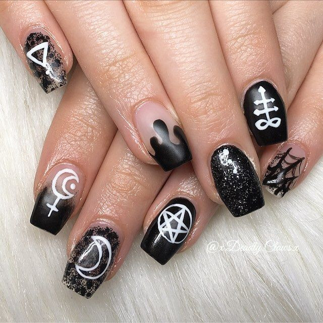 Witchy Nail Art
 54 Witch Nail Art Ideas To Enchant And Delight You