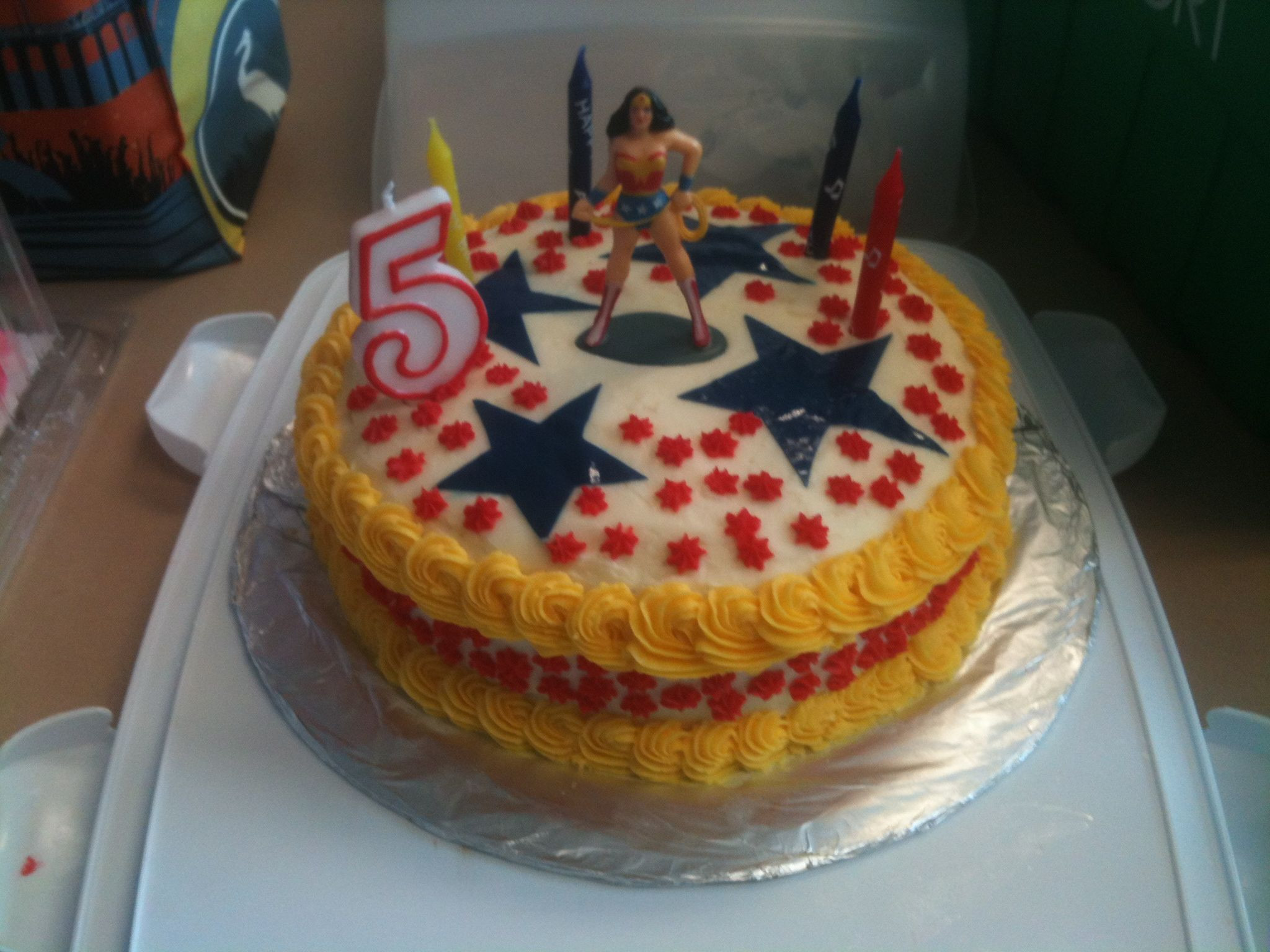 Woman Birthday Cake
 Wonder Woman Birthday Cake