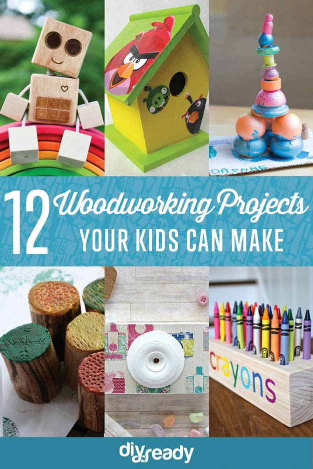 Wood Craft Projects For Kids
 Easy Woodworking Projects for Kids to Make