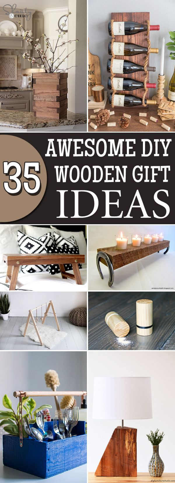 Wood Crafting Gifts
 35 Simple Gifts You Can Make From Wood
