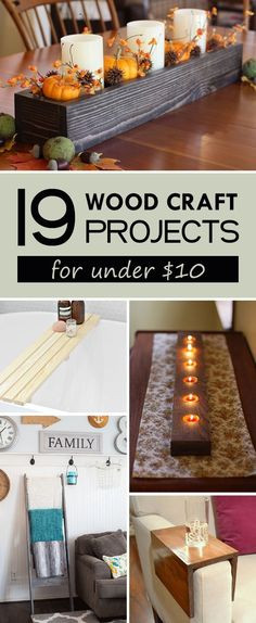 Wood Crafting Gifts
 35 Awesome DIY Wooden Gift Ideas That Everyone Will Love