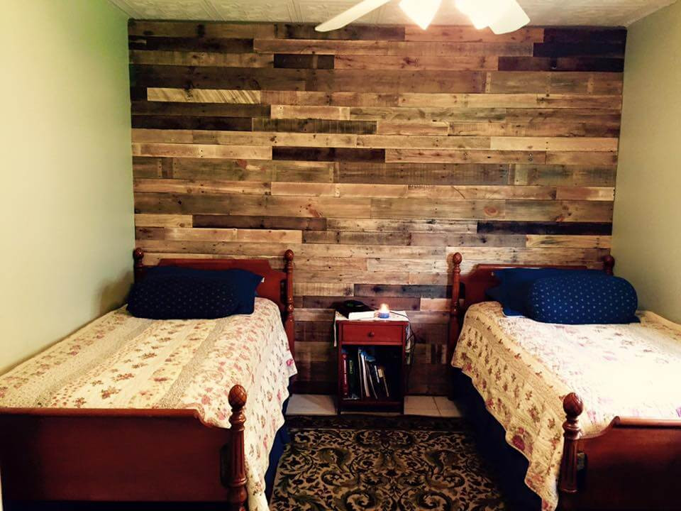 Wood Panel Headboard DIY
 Pallet Wall Paneling for Bedroom