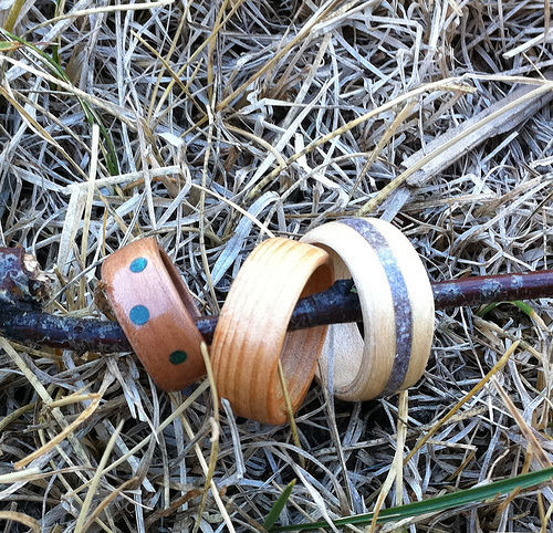 Wood Rings DIY
 Bent Wood Rings 5 Steps with