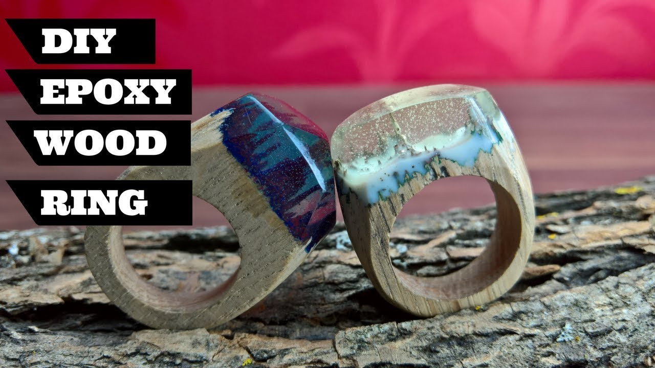 Wood Rings DIY
 DIY Secret Wood Ring Wood Resin Ring