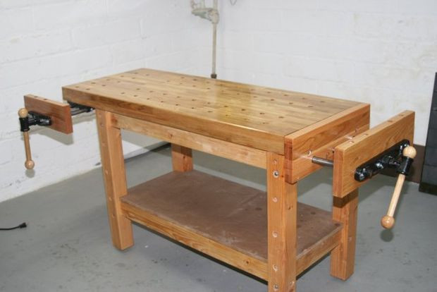 Wood Workbench DIY
 Building a real woodworker s workbench