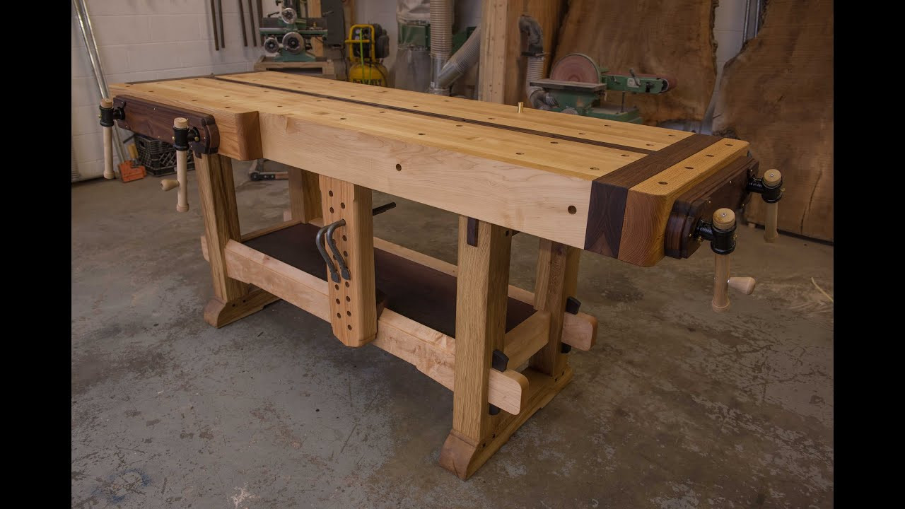 Wood Workbench DIY
 Woodworking The Samurai Workbench