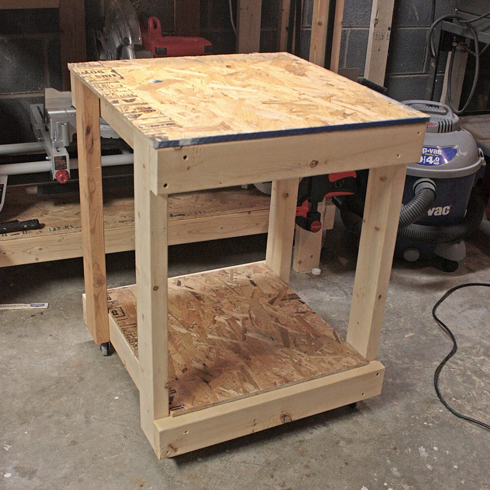 Wood Workbench DIY
 Cheap Workbench 5