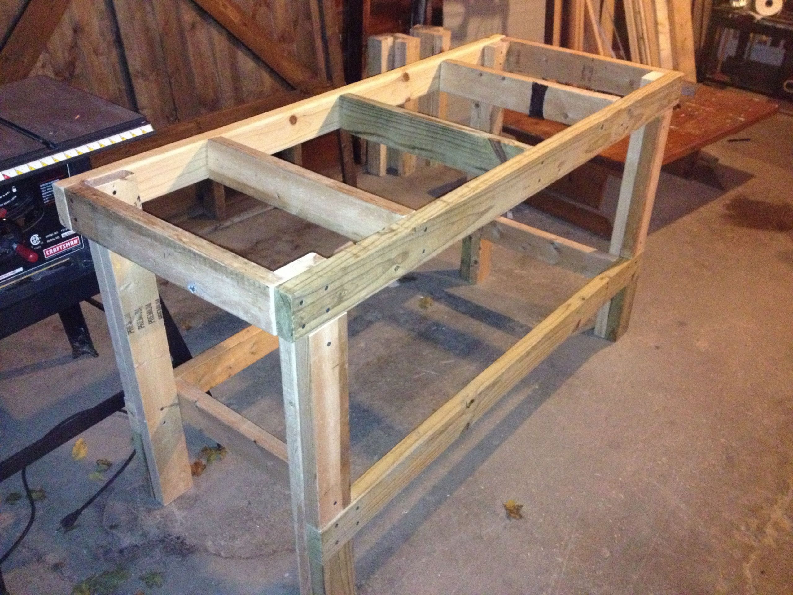 Wood Workbench DIY
 Quick & Easy Workbench Workbench in 2019