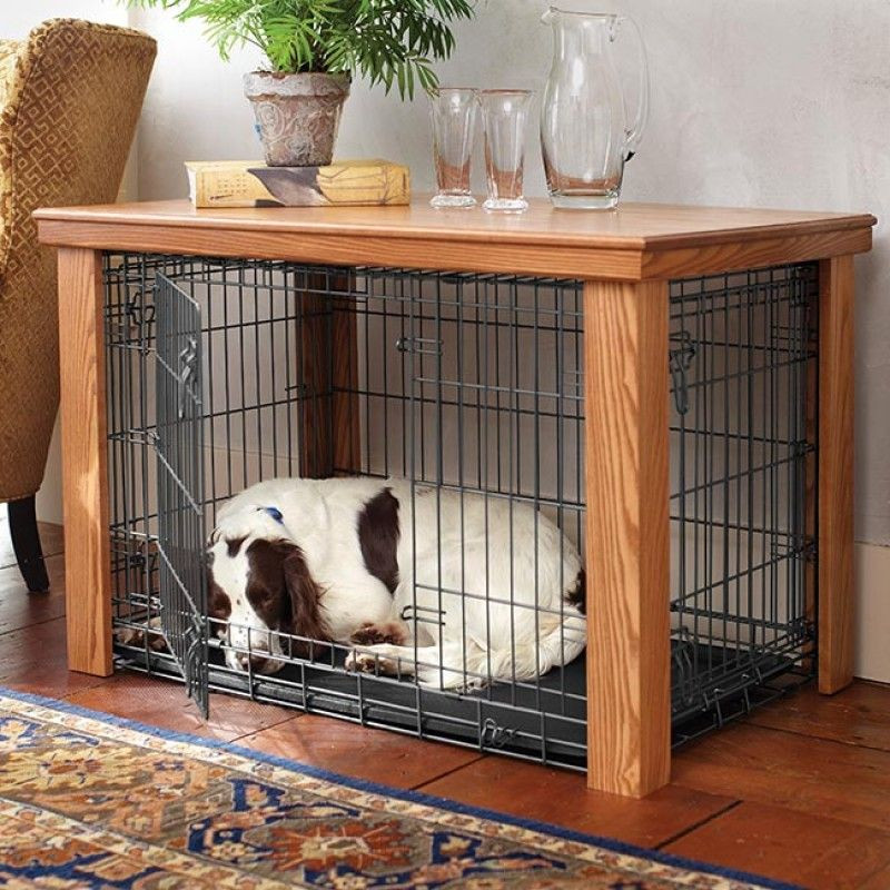 Wooden Dog Crate DIY
 Wooden Table Dog Crate Cover $269 95 Malm Woodturnings