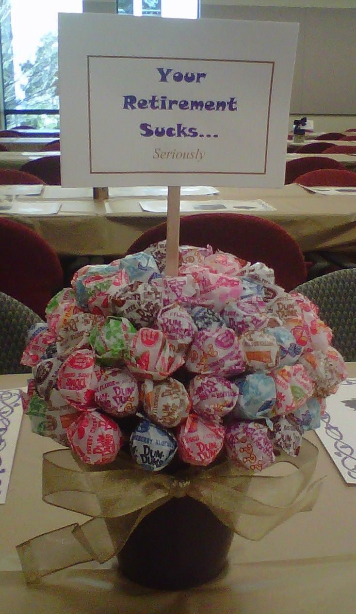 Work Retirement Party Ideas
 DIY Centerpiece I did for a co worker s Retirement Party