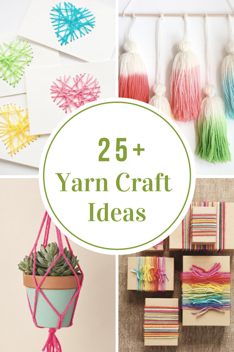 Yarn Craft Ideas For Adults
 Yarn Craft Ideas The Idea Room