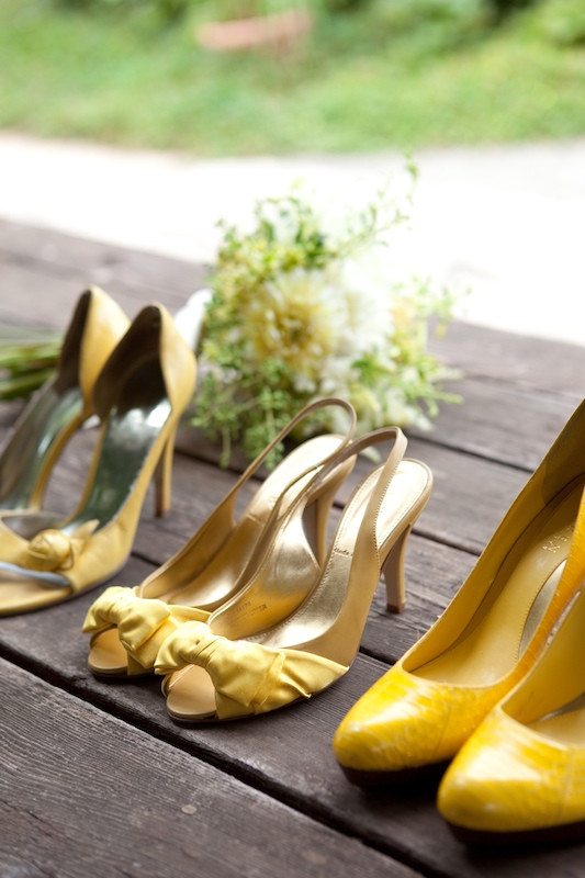 Yellow Dress Shoes Wedding
 Little Girl Big World Yellow Wedding Shoes