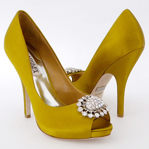 Yellow Dress Shoes Wedding
 Lemon Yellow Wedding