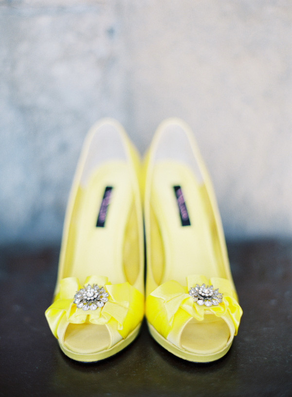 Yellow Dress Shoes Wedding
 I Heart Wedding Dress Yellow Wedding Shoes