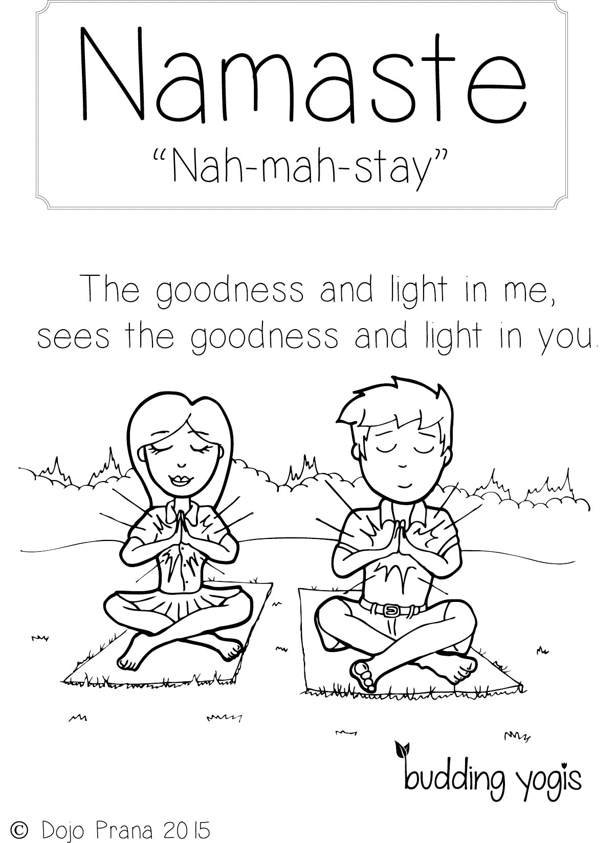 Yoga Coloring Pages For Kids
 Yoga Coloring Pages to Print Free Coloring Books
