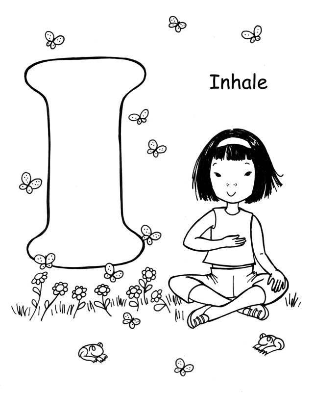 Yoga Coloring Pages For Kids
 From The Heart Up Yoga for Kids FREE Printables