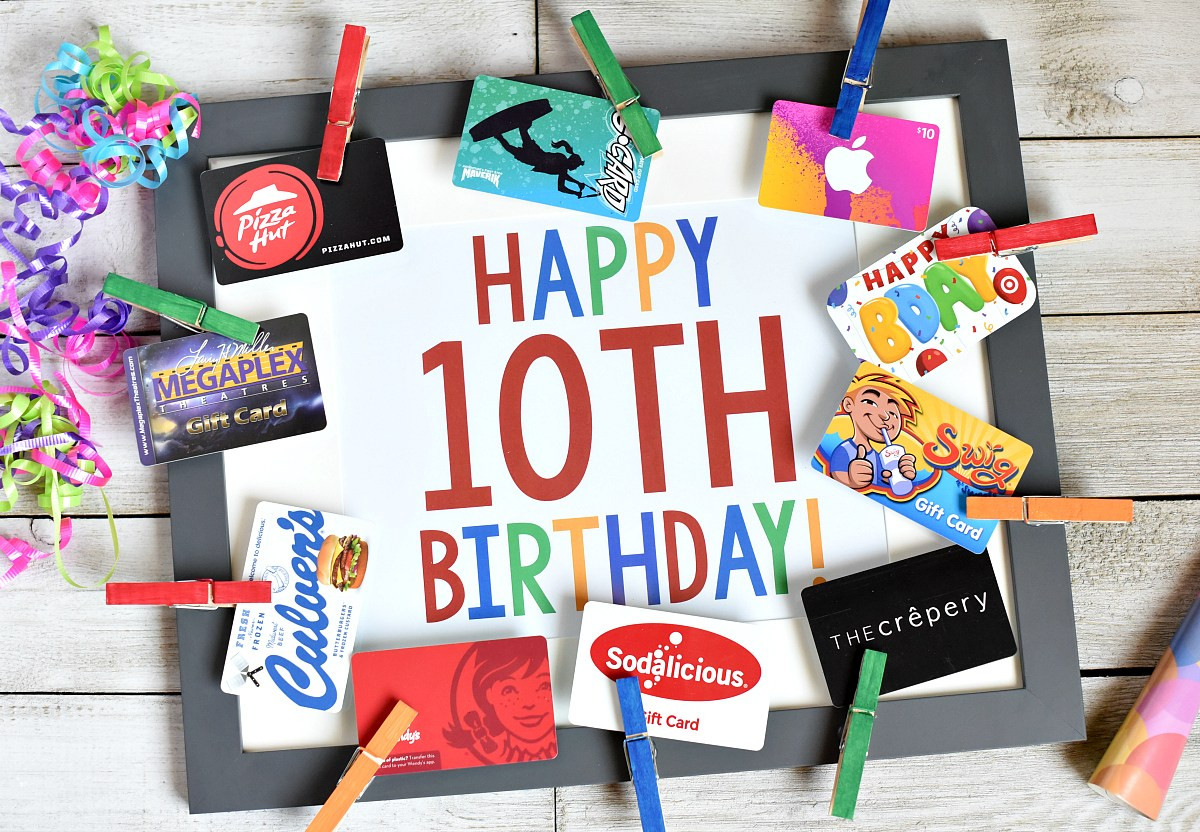 10 Year Old Boy Birthday Party Ideas In Winter
 16 Fun & Creative Ways to Give Gift Cards – Fun Squared
