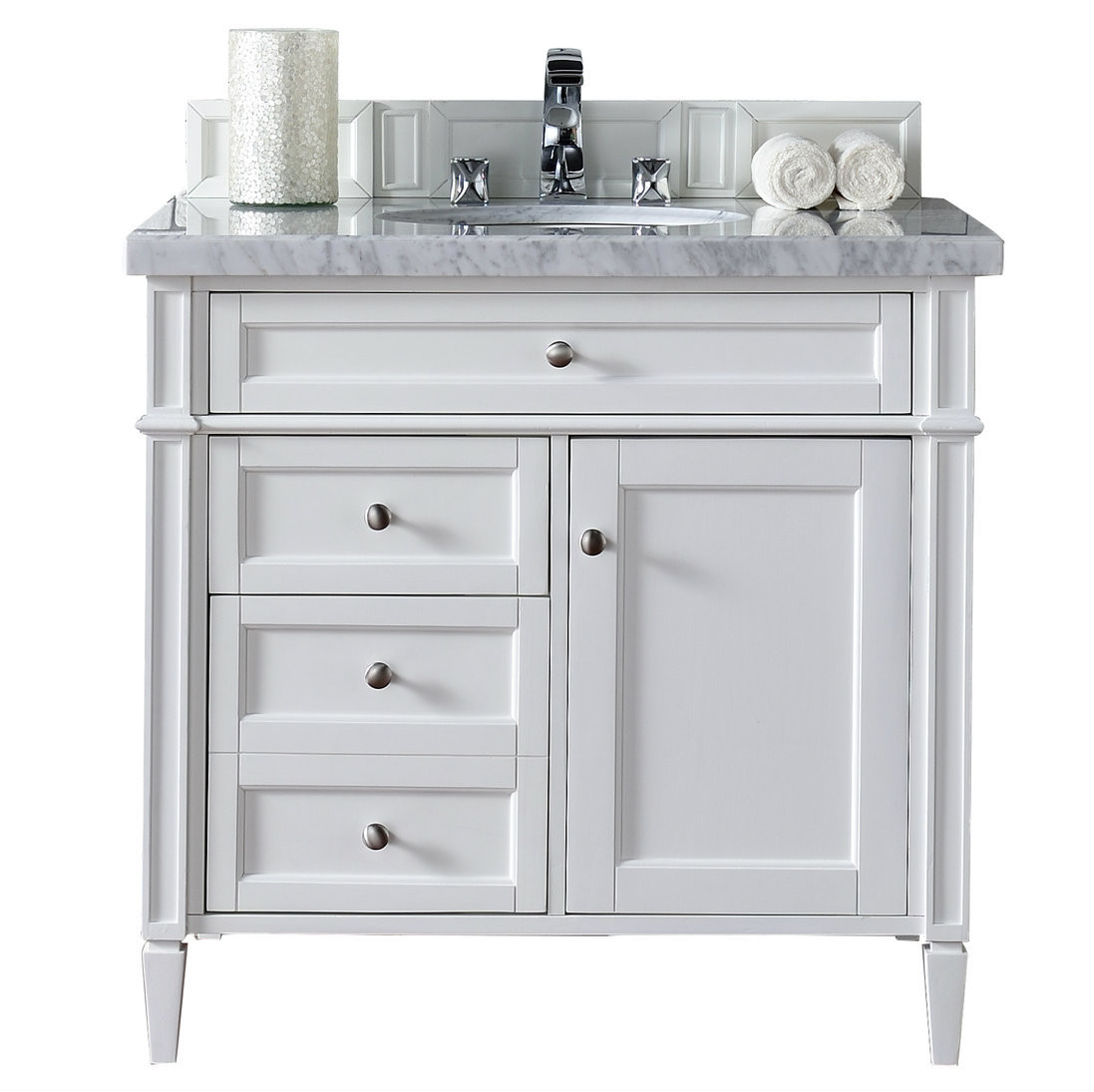 36 White Bathroom Vanity
 Perfect White Bathroom Vanity and Storage Cabinet Ideas
