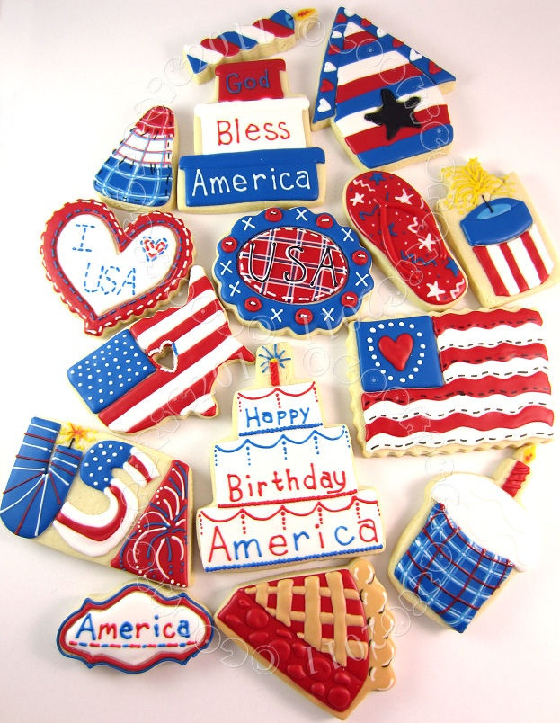 4th Of July Cookies Ideas
 17 Best images about 4th of july cookies on Pinterest