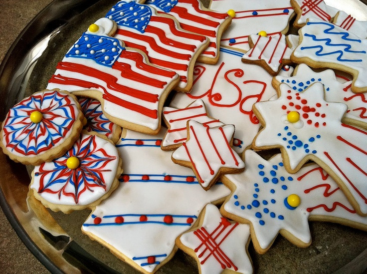 4th Of July Cookies Ideas
 1000 images about Fourth of July sugar cookies on