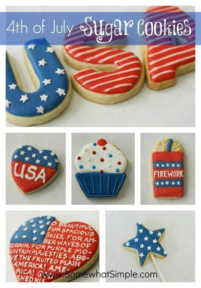 4th Of July Cookies Ideas
 Several cute ideas for decorating sugar cookies for 4th of