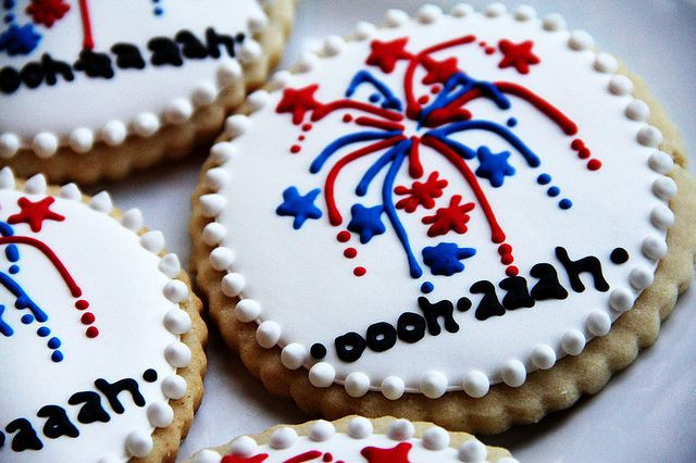 4th Of July Cookies Ideas
 4th of July Party Ideas Fireworks cookies