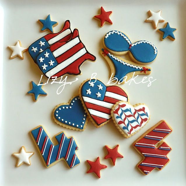 4th Of July Cookies Ideas
 149 best images about cookies Fourth of July on Pinterest