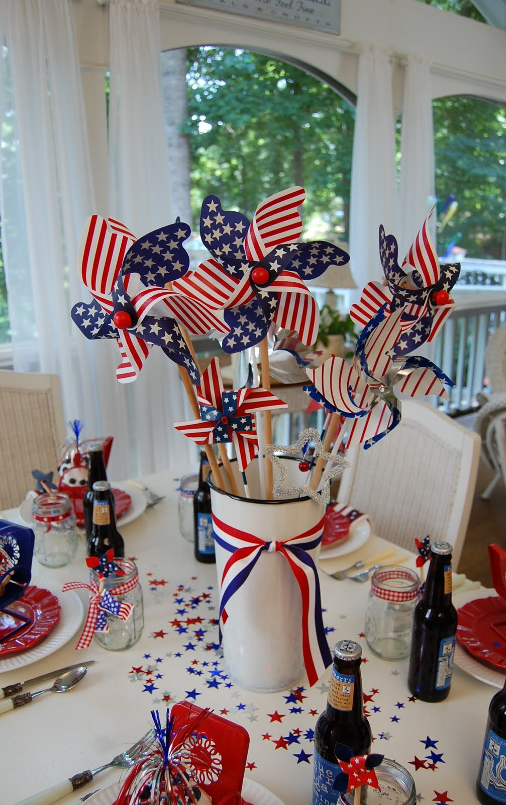4th Of July Decoration Ideas
 A Patriotic Celebration Table Setting