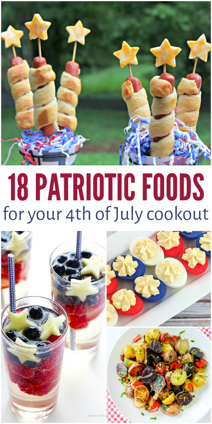4th Of July Food
 18 Patriotic Food Ideas for Your 4th of July Cookout