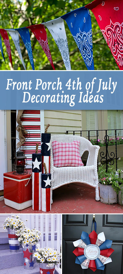 4th Of July Ideas
 Front Porch 4th of July Decorating Ideas • The Bud