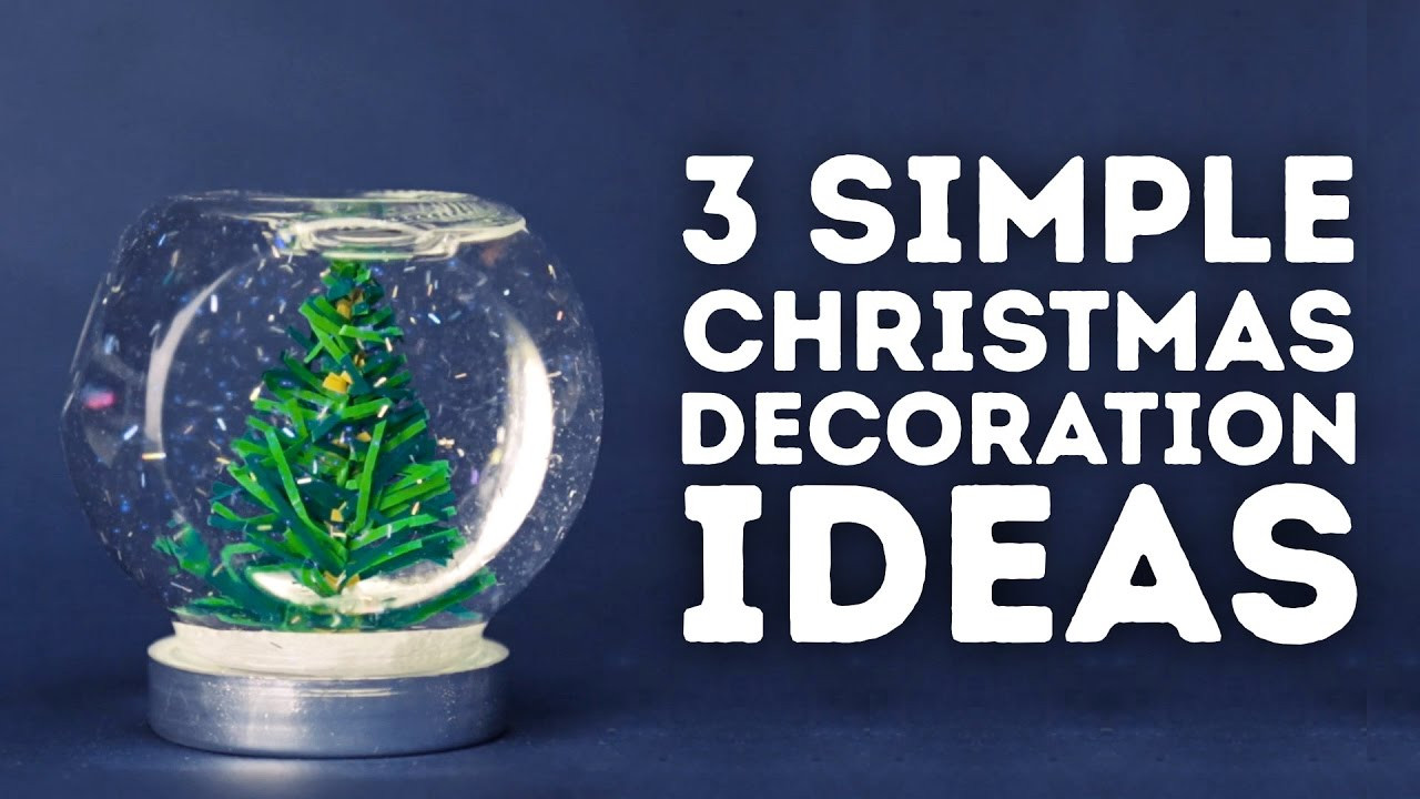 5 Minute Crafts Christmas
 3 Christmas holiday decorations you can make at home l 5