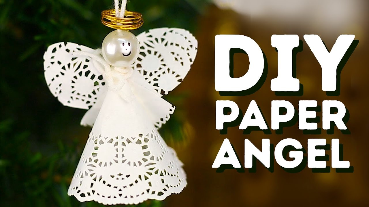 5 Minute Crafts Christmas
 DIY paper angels to put on your Christmas tree l 5 MINUTE
