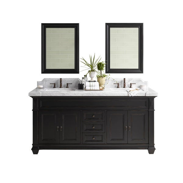 72 Inch Bathroom Mirror
 Ronbow Torino 72 inch Bathroom Double Vanity Set in