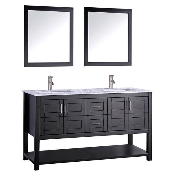 72 Inch Bathroom Mirror
 Shop MTD Vanities Norway 72 inch Double Sink Bathroom