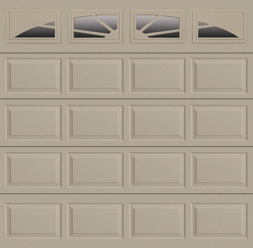 8 Ft Garage Doors
 Ideal Door Sunrise 9 ft x 8 ft 4 Star Sandtone Insul